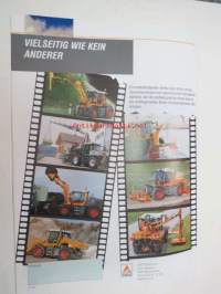 Fendt Xylon 520, 522, 524 traktori -myyntiesite saksaksi / tractor sales brochure, in german