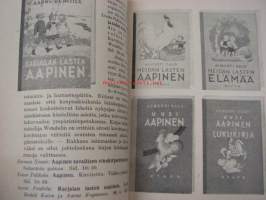 Otavan kansakoulu- ja jatkokoulukirjat sekä opettajain valmistekirjat 1943