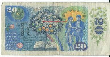 Tsekkoslovakia 20 korun 1988 seteli