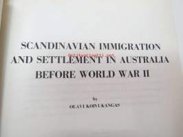 Scandinavian Immigration and Settlement in Australia before World War II