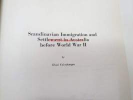 Scandinavian Immigration and Settlement in Australia before World War II