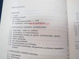 Suomalainen siirtolaisuus Australiaan toisen maailmansodan jälkeen