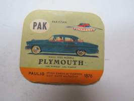 Plymouth -Paulig keräilykuva