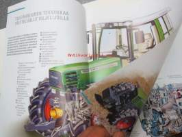 Fendt Favorit 509 C, 510 C, 511 C, 512 C, 514 C, 515 C traktori -myyntiesite / tractor sales, brochure in finnish