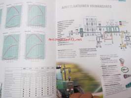 Fendt Favorit 509 C, 510 C, 511 C, 512 C, 514 C, 515 C traktori -myyntiesite / tractor sales, brochure in finnish