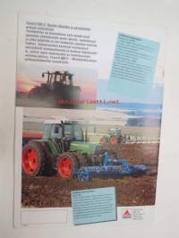 Fendt Favorit 509 C, 510 C, 511 C, 512 C, 514 C, 515 C traktori -myyntiesite / tractor sales, brochure in finnish