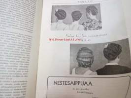 Kähertäjä 1943 nr 10, ammattilehti, sis. mm. kuvia muodikkaista kampauksista