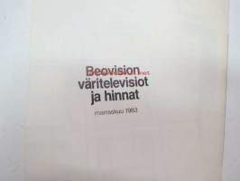 Bang &amp; Olofsen Beovisio-televisio -myyntiesite
