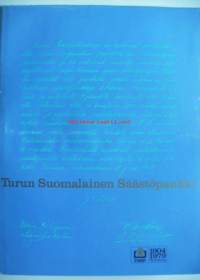 Turun suomalainen säästöpankki 75 vuotta : 1904-1979 / Mikko Ossa.