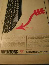 Moottori 1964 nr 4, sis. mm. seur. artikkelit / kuvat / mainokset; Kannessa Citroén, Jääratakausi on ohi, Osmo Kalpala testaa Ford Taunus 12 M TS, Vauhdin