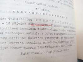 Putkimies Helluntaina 1951 - Lakossa olevien turkulaisten putkimiesten äänenkannattaja