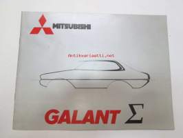 Mitsubishi Galant Sigma -myyntiesite
