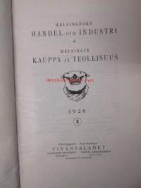 Helsingin kauppa ja teollisuus - Helsingfors handel och industri 1928