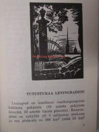 Leningrad - matkaopas sis. Leningradin kartan 3:lla erilaisella kiertoretkellä