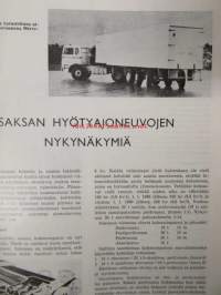 Suomen Autolehti 1966 nr 1, sis. mm. seur. artikkelit / kuvat / mainokset; Kannessa Tyylikkäästi talviurheilemaan urheilullinen Simca 1500, Fiat-bussit tulevat,
