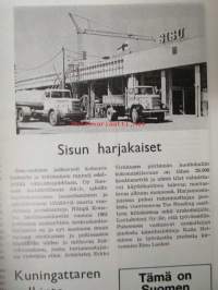 Suomen Autolehti 1966 nr 8, sis. mm. seur. artikkelit / kuvat / mainokset; Kannessa FARGO FK 900 - moottori Chrysler V8, Fiat 1100 R tulossa Suomeen, Studebakerin