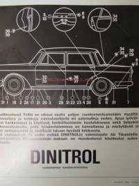 Suomen Autolehti 1966 nr 8, sis. mm. seur. artikkelit / kuvat / mainokset; Kannessa FARGO FK 900 - moottori Chrysler V8, Fiat 1100 R tulossa Suomeen, Studebakerin