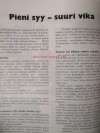 Suomen Autolehti 1961 nr 4, sis. mm. seur. artikkelit / kuvat / mainokset; Kannessa Kuormakone Oy 17.500 nummi-kippi, Levacar-pintaliitäjä Bilia:n vetonumerona,