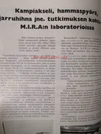 Suomen Autolehti 1961 nr 4, sis. mm. seur. artikkelit / kuvat / mainokset; Kannessa Kuormakone Oy 17.500 nummi-kippi, Levacar-pintaliitäjä Bilia:n vetonumerona,