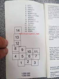 Taskumerikartasto / Fick-kustkort 2 Hanko-Turku-Rauma / Hangö-Åbo-Raumo 1:200 000