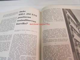 Uusi Nainen 1965 nr 9, Denis Duperley haastateltavana, Väinö Kirstinä, koletoista ei ole onnettomuuden luku - Linnea Baak Pellon Saukkoriipissä, pienokaistemme