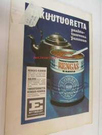 Uusi Nainen 1965 nr 9, Denis Duperley haastateltavana, Väinö Kirstinä, koletoista ei ole onnettomuuden luku - Linnea Baak Pellon Saukkoriipissä, pienokaistemme