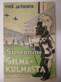 Yhtä ja toista Simeonin silmäkulmasta