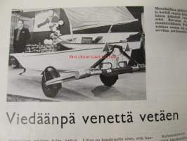 Suomen Autolehti 1965 nr 6-7, Linja-autoliike Veikko Uotila 40-vuotias, Linja-autojen kehitys - Volvon näkökulma, Bendix-levyjarrut, Turun Laatuauto uusiin suojiin