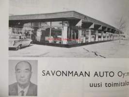 Suomen Autolehti 1965 nr 6-7, Linja-autoliike Veikko Uotila 40-vuotias, Linja-autojen kehitys - Volvon näkökulma, Bendix-levyjarrut, Turun Laatuauto uusiin suojiin