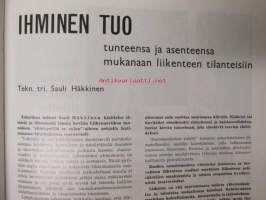 Suomen Autolehti 1965 nr 6-7, Linja-autoliike Veikko Uotila 40-vuotias, Linja-autojen kehitys - Volvon näkökulma, Bendix-levyjarrut, Turun Laatuauto uusiin suojiin
