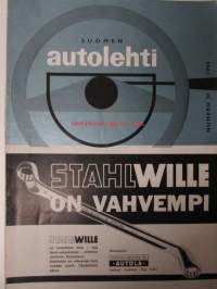 Suomen Autolehti 1965 nr 10, sis. mm. seur. artikkelit / kuvat / mainokset;   Büssing-vetovaunu Commodore SS, Saab näyttely, Oskilloskooppi sytytysjärjestelmän