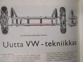 Suomen Autolehti 1965 nr 10, sis. mm. seur. artikkelit / kuvat / mainokset;   Büssing-vetovaunu Commodore SS, Saab näyttely, Oskilloskooppi sytytysjärjestelmän