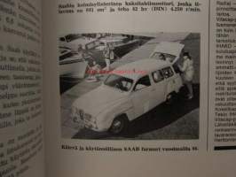 Suomen Autolehti 1965 nr 10, sis. mm. seur. artikkelit / kuvat / mainokset;   Büssing-vetovaunu Commodore SS, Saab näyttely, Oskilloskooppi sytytysjärjestelmän