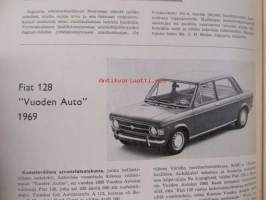 Suomen Autolehti 1970 nr 1, sis. mm. seur. artikkelit / kuvat / mainokset; Audi 60, Vuoden auto Fiat 128 1969, Saab ja Nokia yhteistyöhön, Nelivetoinen teli Volvo