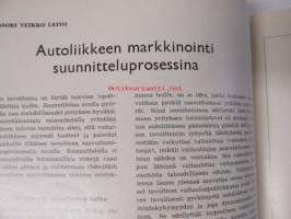 Suomen Autolehti 1970 nr 1, sis. mm. seur. artikkelit / kuvat / mainokset; Audi 60, Vuoden auto Fiat 128 1969, Saab ja Nokia yhteistyöhön, Nelivetoinen teli Volvo