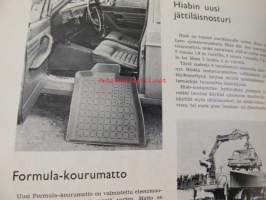 Suomen Autolehti 1970 nr 6-7, sis. mm. seur. artikkelit / kuvat / mainokset;  Ford Pinto, Peugeot 304 Coupe ja Cabriolet, Hiab 950, Ajokki, katso sisältö kuvista