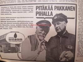 Moottoriviesti 1967 nr 12, sis. mm. seur. artikkelit / kuvat / mainokset; Kestotesti Wartburg 1000 loppuarvostelu, Kestotestissä Toyota Corolla NSU 110 SC, Koeajo