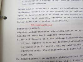 Köysi Oy Virrat - tuoteluettelo, sisältää yleistietoa köysista ja niiden ominaisuuksista pleissaus- sekä solmunteko-ohjeita tekokuituköysille, erityisesti