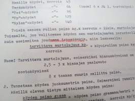 Köysi Oy Virrat - tuoteluettelo, sisältää yleistietoa köysista ja niiden ominaisuuksista pleissaus- sekä solmunteko-ohjeita tekokuituköysille, erityisesti