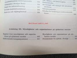 Svensk Sjöfartskalender med nautisk almanack  1973 - ruotsalainen  merenkulkukalenteri / almanakka  / vuosikirja 1973