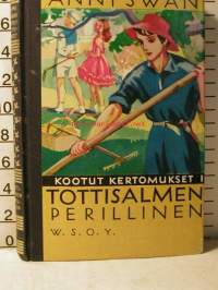 Tottisalmen perillinen, Kootut Kertomukset I -Kansikuvitus Martta Wendelin