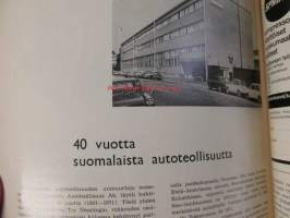 Suomen Autolehti 1971 nr 4, sis. mm. seur. artikkelit / kuvat / mainokset;    Volkswagen käänteentekevä uuttuus K 70, Renkaiden kehityksestä, katso sisältö