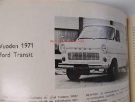 Suomen Autolehti 1971 nr 3, sis. mm. seur. artikkelit / kuvat / mainokset;    Ford Transit 100/130 1971, Raportti sähköautojen kehityksestä, katso sisältö