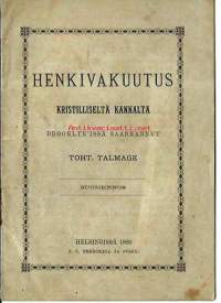 Henkivakuutus kristilliseltä kannalta / De Witt Tallmage.