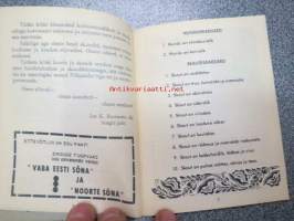 Laagriraamat  - Eesti skautide malev USA-s Skaudilaager Pohjatäht 27.aug. - 5. sept. 1965, Lakewood, N.J. -eestiläisaustaisten partiolaisten leirikirja