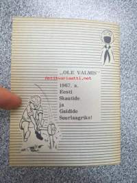 Laagriraamat  - Eesti skautide malev USA-s Skaudilaager Pohjatäht 27.aug. - 5. sept. 1965, Lakewood, N.J. -eestiläisaustaisten partiolaisten leirikirja