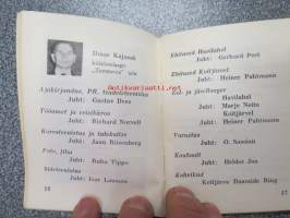 Pohjala Laagrijuhis Lygnern 1964 eesti skautlike  noorte rootsis 5. suurlaager 18.-27. Juulini 1964 Havilahel ja Koitjärvel -eestiläisaustaisten partiolaisten