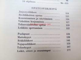 Koulupoikien voimistelu-ohjelmia