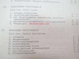 Auto- ja korjaamotekniikan täydennyskurssi 1970