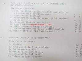 Auto- ja korjaamotekniikan täydennyskurssi 1970